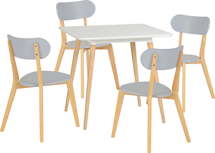 Julian Dining Set (4 Chairs)